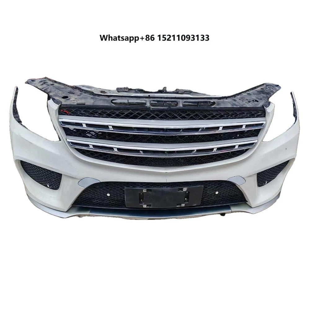 For W166 Front Bumper Assembly with Radiator and Headlights Used High Quality Bolt-On 6 Months Warranty
For W166 Front Bumper Assembly with Radiator and Headlights Used High Quality Bolt-On 6 Months Warranty