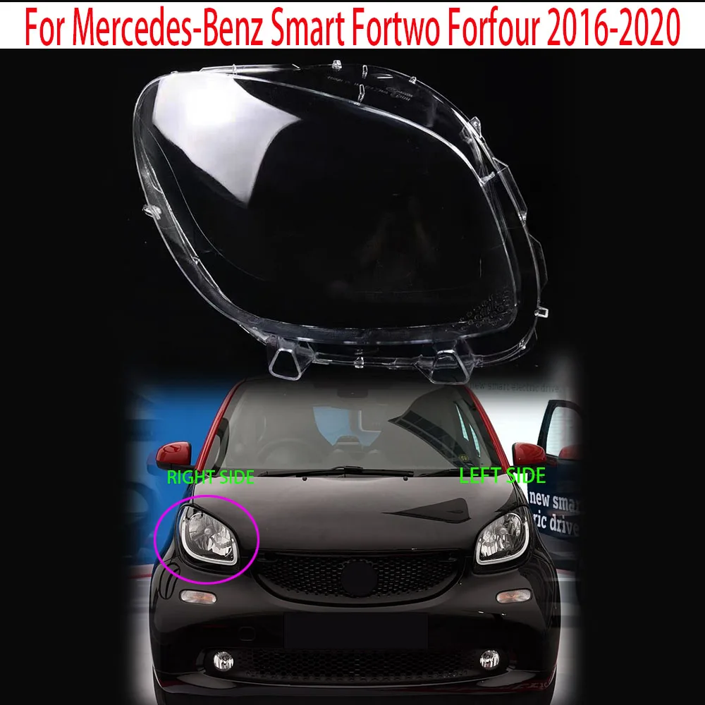 Fit For Mercedes-Benz Smart W451 Fortwo Forfour 2016-2020 Car Front Headlamps Cover Shell Waterproof Clear Headlight Lens
Fit For Mercedes-Benz Smart W451 Fortwo Forfour 2016-2020 Car Front Headlamps Cover Shell Waterproof Clear Headlight Lens