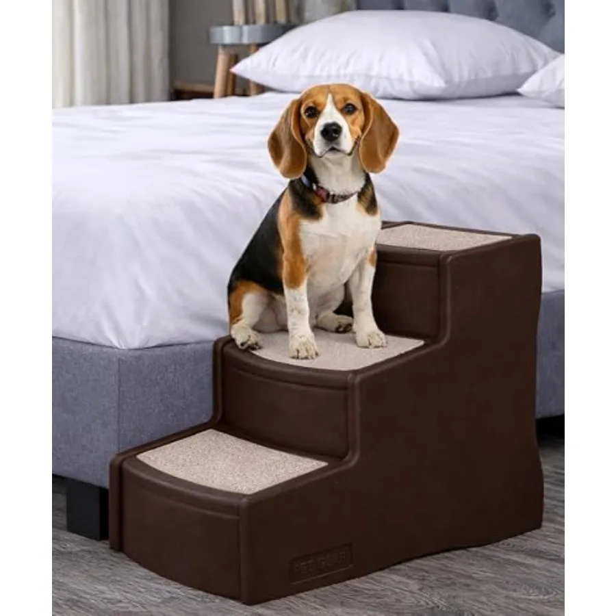 Easy Step III Pet Stairs 3 Step for Cats/Dogs Removable Washable Carpet Treads for Pets Up to 150lbs No Tools Required Availabl
Easy Step III Pet Stairs 3 Step for Cats/Dogs Removable Washable Carpet Treads for Pets Up to 150lbs No Tools Required Availabl