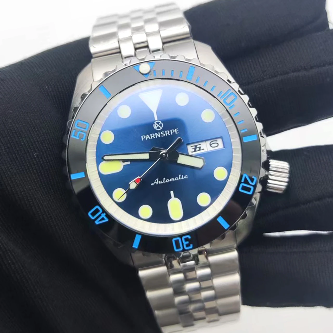 42MM Watch NH36 Automatic Mechanical Luminous Sapphire Glass Waterproof 316L Steel Watches For Men Steel watch strap
42MM Watch NH36 Automatic Mechanical Luminous Sapphire Glass Waterproof 316L Steel Watches For Men Steel watch strap