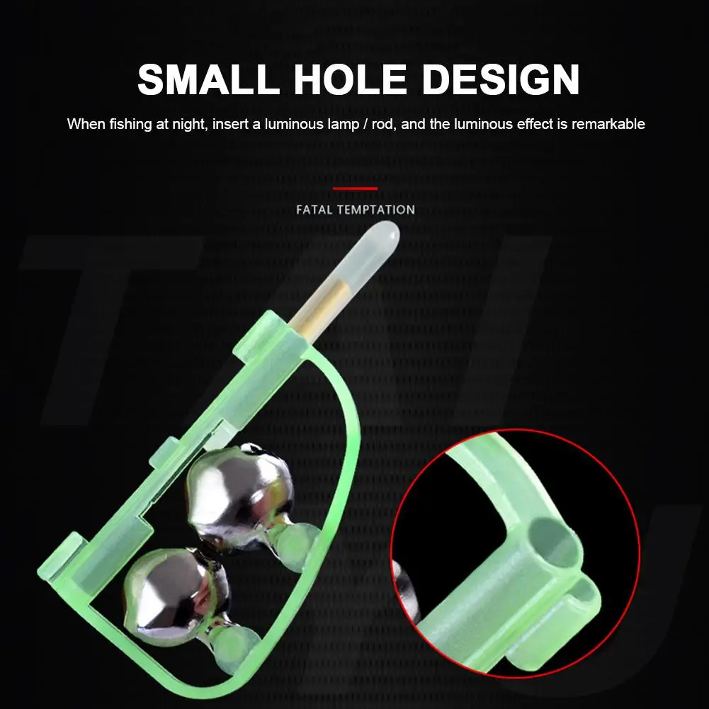 10 шт., рыболовные колокольчики, сигнализаторы поклевки удочки, рыболовные снасти, зажим на удочку, колокольчики, двойные колокольчики, сигнализация для ночной рыбалки
10 шт., рыболовные колокольчики, сигнализаторы поклевки удочки, рыболовные снасти, зажим на удочку, колокольчики, двойные колокольчики, сигнализация для ночной рыбалки