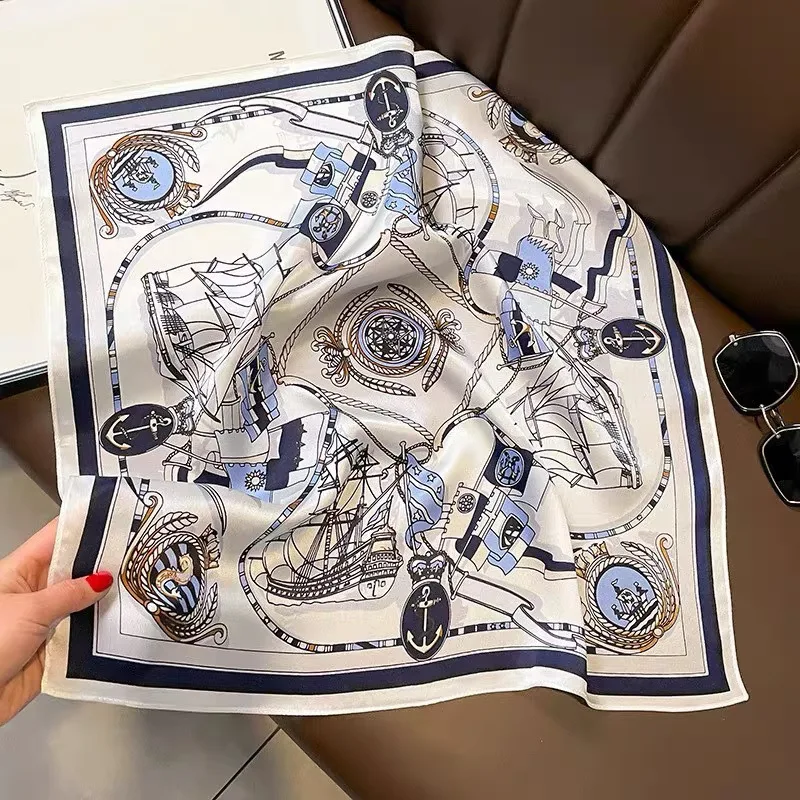 100% Mulberry Silk Scarf for Women Artistic Nautical Print Lightweight Luxury Silk Shawl 55*173cm Breathable Skin-friendly Daily
100% Mulberry Silk Scarf for Women Artistic Nautical Print Lightweight Luxury Silk Shawl 55*173cm Breathable Skin-friendly Daily