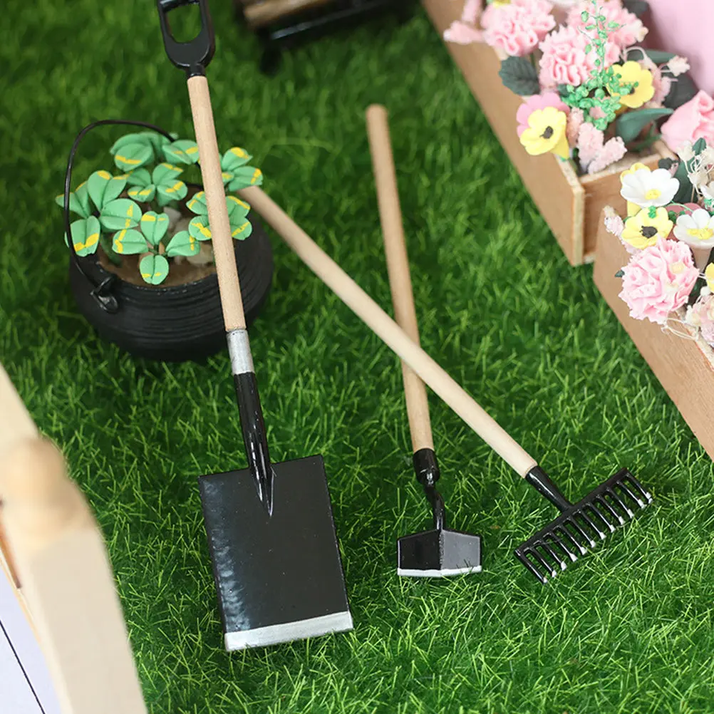 1Set Miniature Farm Tools Wooden Alloy Simulation Accessories for Dollhouse Gardening Realistic Mini Garden Tool Decor
1Set Miniature Farm Tools Wooden Alloy Simulation Accessories for Dollhouse Gardening Realistic Mini Garden Tool Decor