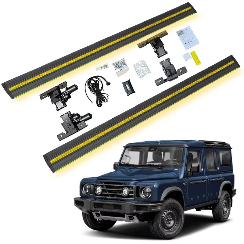 Gloss Neon LED Automatic Electric Modified Side Step Running Boards
Gloss Neon LED Automatic Electric Modified Side Step Running Boards