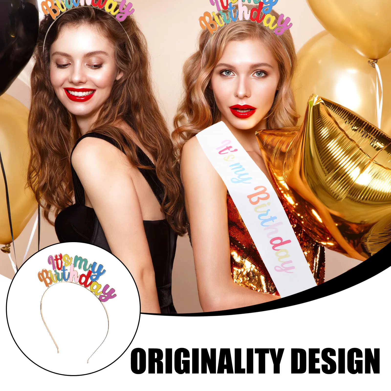 Набор: лента-саше на день рождения и корона-ободок из сплава для женщин, для вечеринок, фотосессий, аксессуар для волос для женщин и девушек
Набор: лента-саше на день рождения и корона-ободок из сплава для женщин, для вечеринок, фотосессий, аксессуар для волос для женщин и девушек