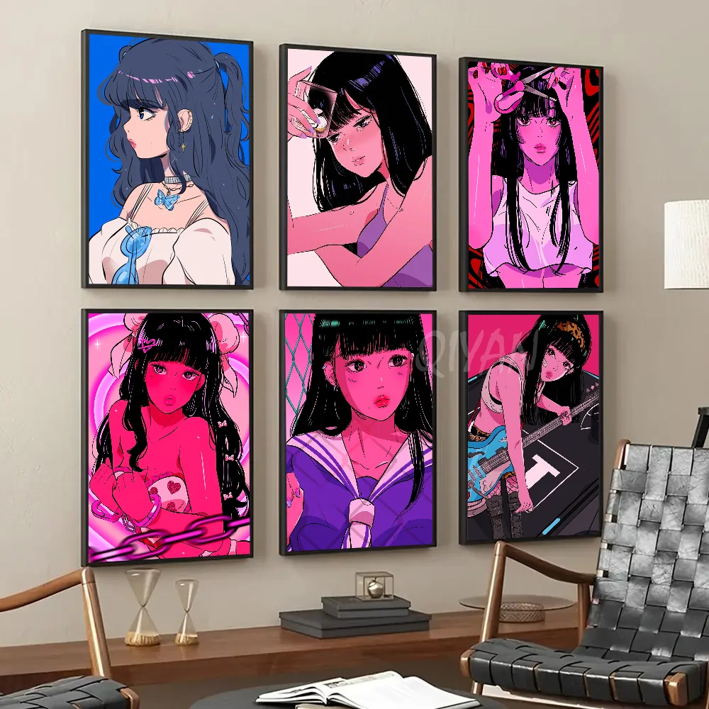 Ins Girl Poster Paper Print Home Living Room Bedroom Entrance Bar Restaurant Cafe Art Painting Decoration
Ins Girl Poster Paper Print Home Living Room Bedroom Entrance Bar Restaurant Cafe Art Painting Decoration