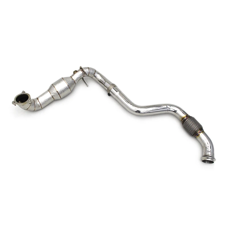 OEM Auto Downpipe Exhaust Pipes For Mercedes-Benz A250 W176 2.0T 2014-2018 Stainless Steel Header With Heat Shield
OEM Auto Downpipe Exhaust Pipes For Mercedes-Benz A250 W176 2.0T 2014-2018 Stainless Steel Header With Heat Shield