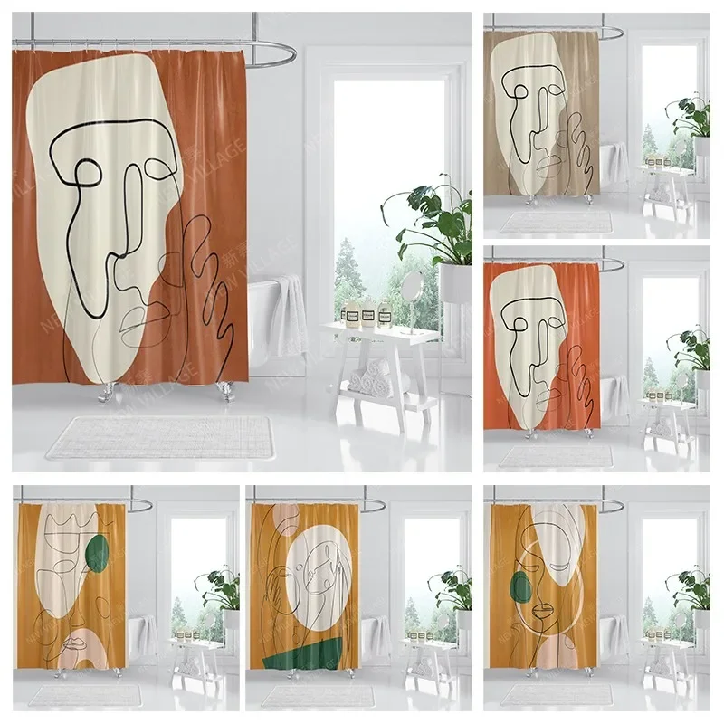 Waterproof fabric shower curtains Bathroom curtain accessories Bath curtain shower 180x200cm 240*200 modern boho Nordic decor
Waterproof fabric shower curtains Bathroom curtain accessories Bath curtain shower 180x200cm 240*200 modern boho Nordic decor