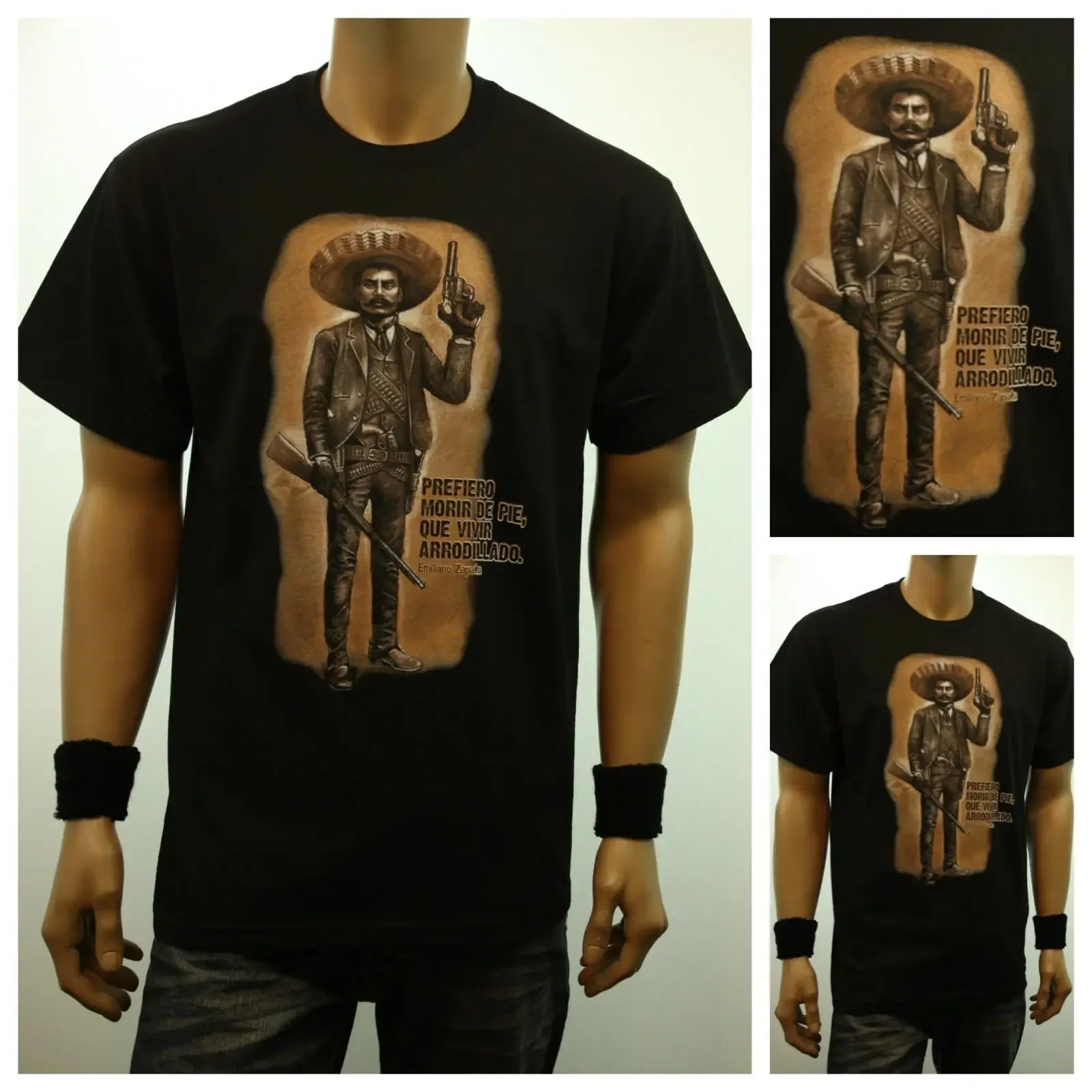 Mexico Revolutionist Emiliano Zapata Fashion Casual Hipster T-Shirt. Summer Cotton Short Sleeve O-Neck Mens T Shirt New S-3XL
Mexico Revolutionist Emiliano Zapata Fashion Casual Hipster T-Shirt. Summer Cotton Short Sleeve O-Neck Mens T Shirt New S-3XL