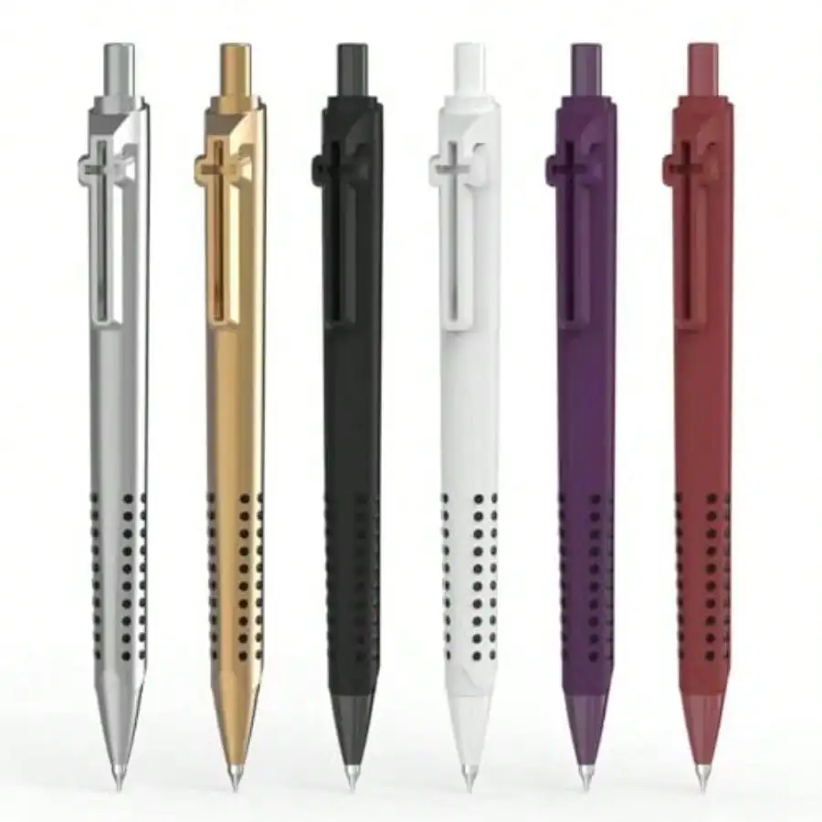 6 Pack Bible Journaling Gel Pens 0.7mm Black Ink Retractable With Cross Clip Smooth Writing Christian Gifts For Men Women Religious School And Office Supplies Vintage
6 Pack Bible Journaling Gel Pens 0.7mm Black Ink Retractable With Cross Clip Smooth Writing Christian Gifts For Men Women Religious School And Office Supplies Vintage