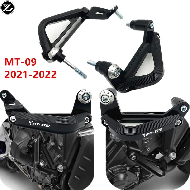 For YAMAHA MT09 MT-09/SP 09 2021 2022 Motorcycle Accessories Falling Engine Guard Cover Crash Bar Frame Slider Protector Bumper
For YAMAHA MT09 MT-09/SP 09 2021 2022 Motorcycle Accessories Falling Engine Guard Cover Crash Bar Frame Slider Protector Bumper