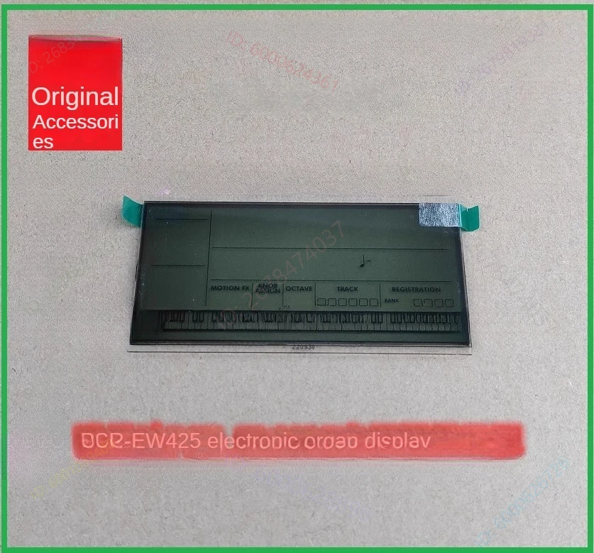 Electronic keyboard PSR-E473, PSR-EW425 original LCD display screen. For other models, please consult customer service
Electronic keyboard PSR-E473, PSR-EW425 original LCD display screen. For other models, please consult customer service