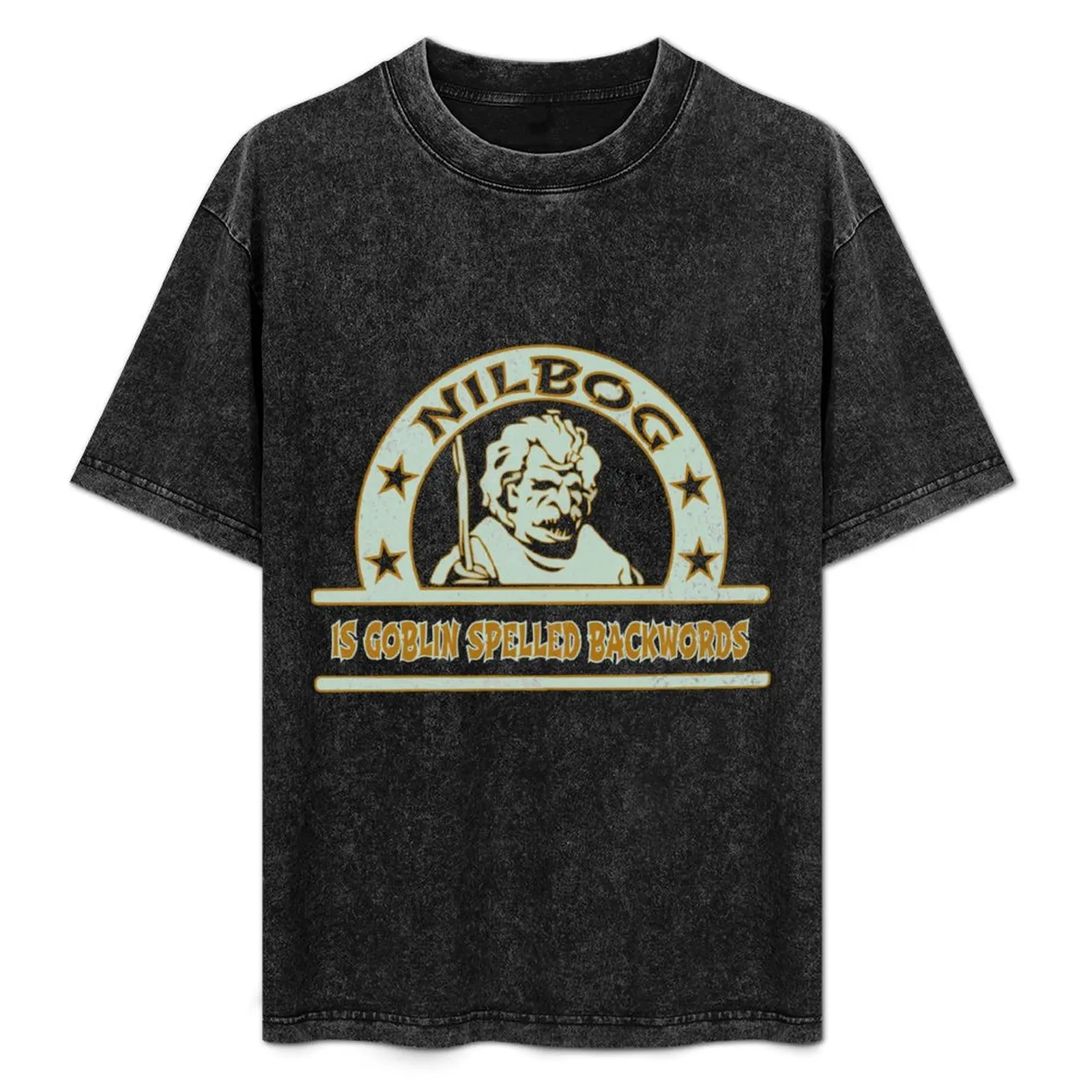 Nilbog is goblin spelled backwords T-Shirt Holiday Vacation Tee Shirt
Nilbog is goblin spelled backwords T-Shirt Holiday Vacation Tee Shirt
