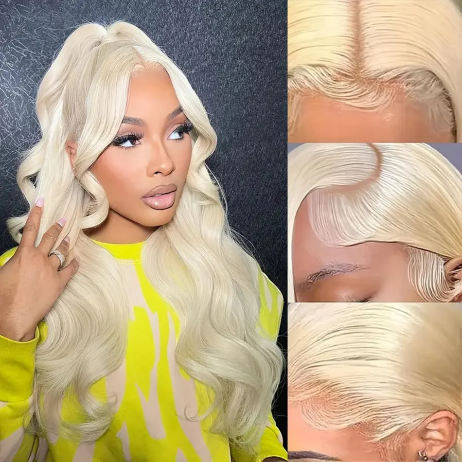 200 Density 13x6 HD Transparent Lace Front Human Hair Frontal Wigs 100% Natural Hair 30 38 Inch 613 Blonde Wigs For Women
200 Density 13x6 HD Transparent Lace Front Human Hair Frontal Wigs 100% Natural Hair 30 38 Inch 613 Blonde Wigs For Women