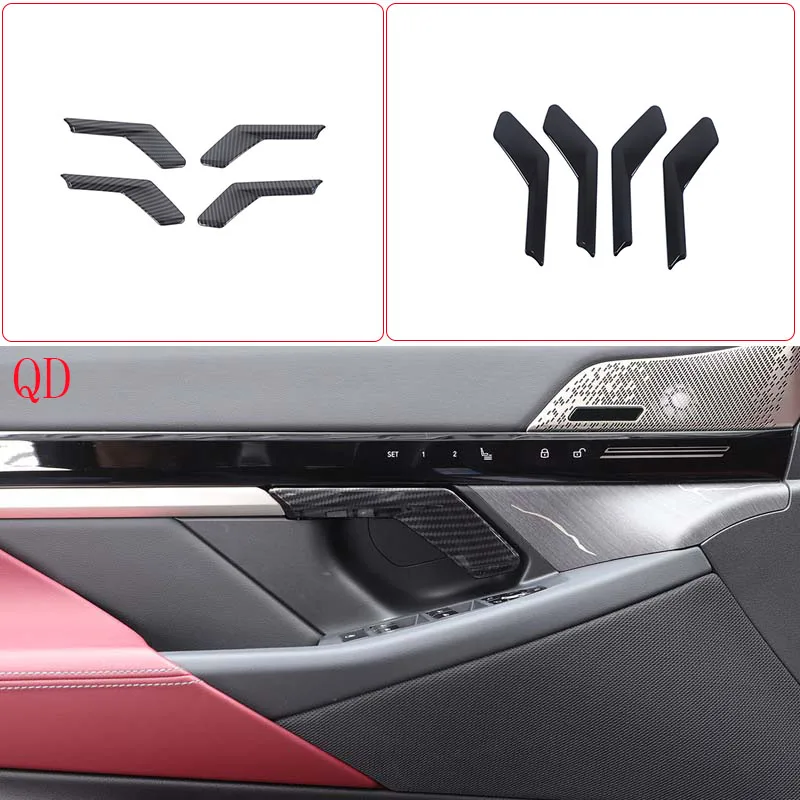 4 шт. ABS углеродное волокно для BMW 5 серии G60 2024-2025 + внутренняя дверная ручка автомобиля, декоративная наклейка, защитные аксессуары
4 шт. ABS углеродное волокно для BMW 5 серии G60 2024-2025 + внутренняя дверная ручка автомобиля, декоративная наклейка, защитные аксессуары