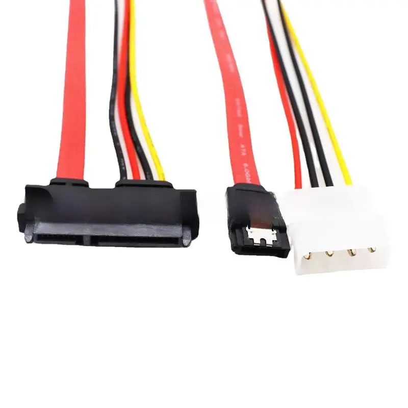 1Pcs 7+15P SATA to 7+4Pin Converting Cable SATA3.0 Splitter for Hard Drive Optical Data Cable Power Cord
1Pcs 7+15P SATA to 7+4Pin Converting Cable SATA3.0 Splitter for Hard Drive Optical Data Cable Power Cord