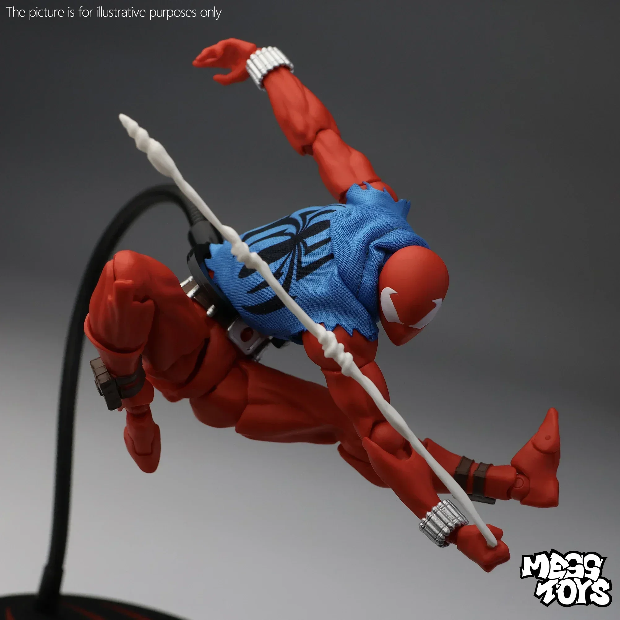 In Stock 100% Original MESS TOYS Spiderman Figure Scarlet Spider The Amazing Comic Version Action Figure Model Figurine Toy Gift
In Stock 100% Original MESS TOYS Spiderman Figure Scarlet Spider The Amazing Comic Version Action Figure Model Figurine Toy Gift