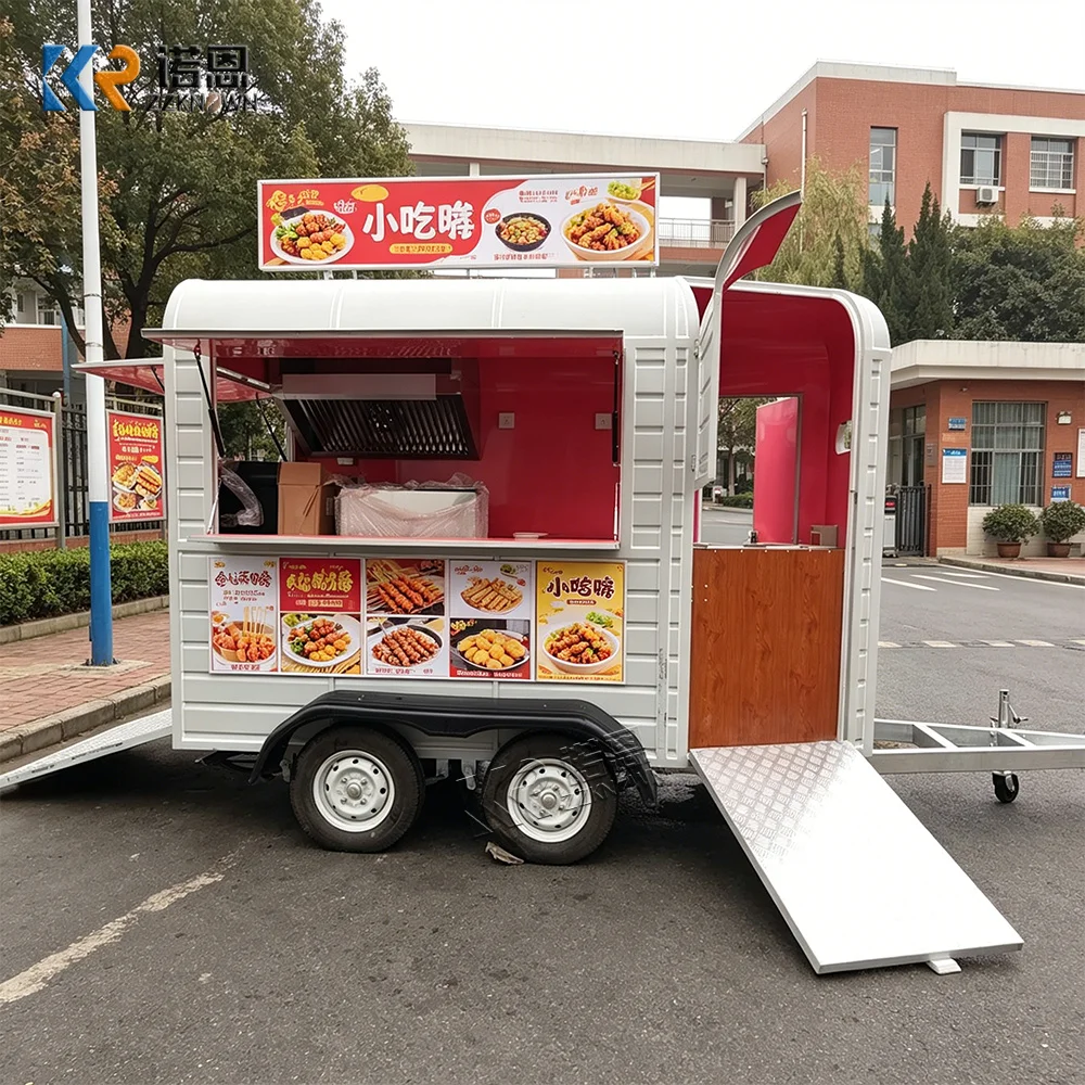 Concession Catering Truck Snack BBQ Trailer Fast Food Truck Fully Equipped Mobile Food Trailer With Full Kitchen
Concession Catering Truck Snack BBQ Trailer Fast Food Truck Fully Equipped Mobile Food Trailer With Full Kitchen