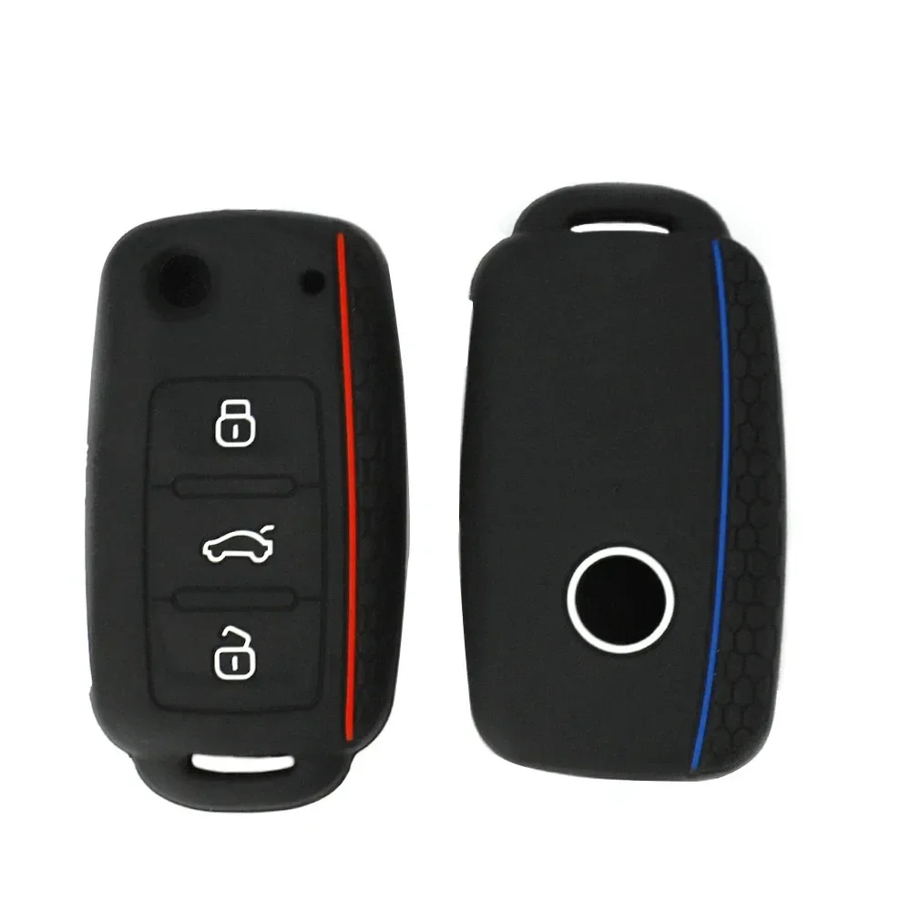 Car Key Cover Case Silicone 3 Buttons For VW Golf 4 5 6 7 Bora Jetta POLO MK4 MK6 Bora Passat B5 B6 Superb Tiguan Beetle Keycase
Car Key Cover Case Silicone 3 Buttons For VW Golf 4 5 6 7 Bora Jetta POLO MK4 MK6 Bora Passat B5 B6 Superb Tiguan Beetle Keycase