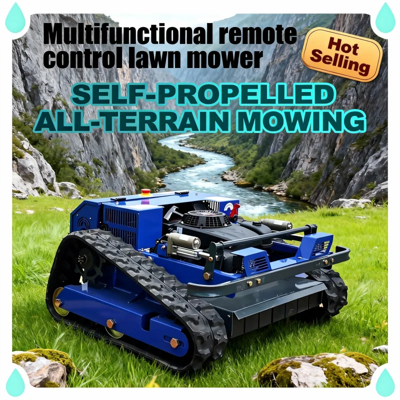 Customized Durable Crawler Lawn Mower - High Performance with 550mm Cutting Width for Ranch Grass Cutting
Customized Durable Crawler Lawn Mower - High Performance with 550mm Cutting Width for Ranch Grass Cutting