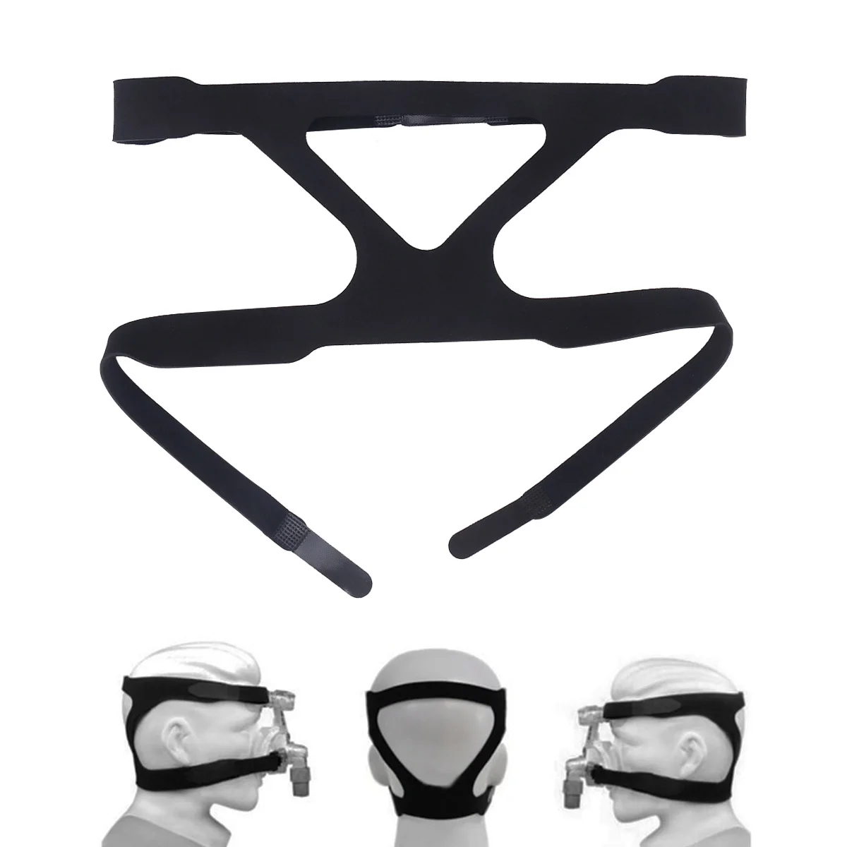 Universal Ventilator Mask Headband Premium Nylon Reusable Waterproof Non-toxic Fits All People
Universal Ventilator Mask Headband Premium Nylon Reusable Waterproof Non-toxic Fits All People