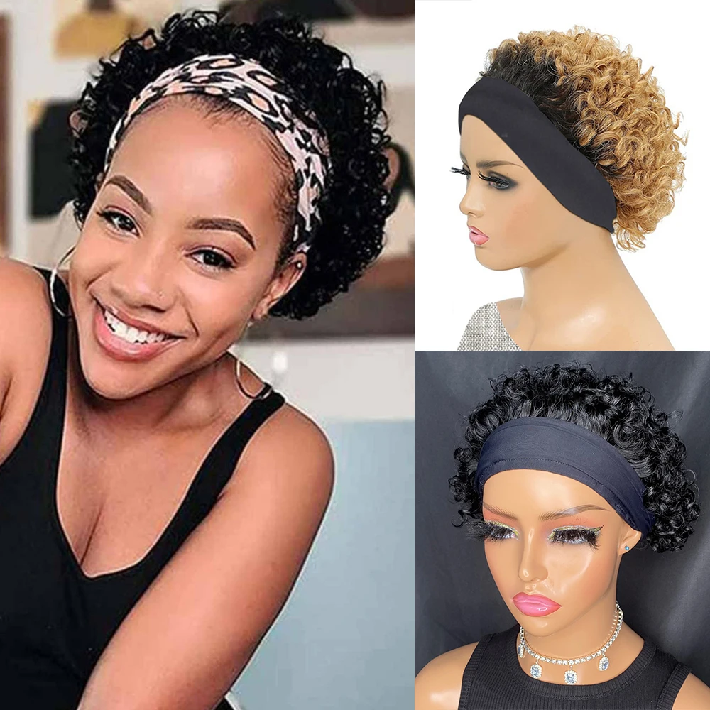 Short Headband Wig Human Hair pixie cut Water Wave Wigs For Woman 6 Inches Human Hair Full Machine Made
Short Headband Wig Human Hair pixie cut Water Wave Wigs For Woman 6 Inches Human Hair Full Machine Made