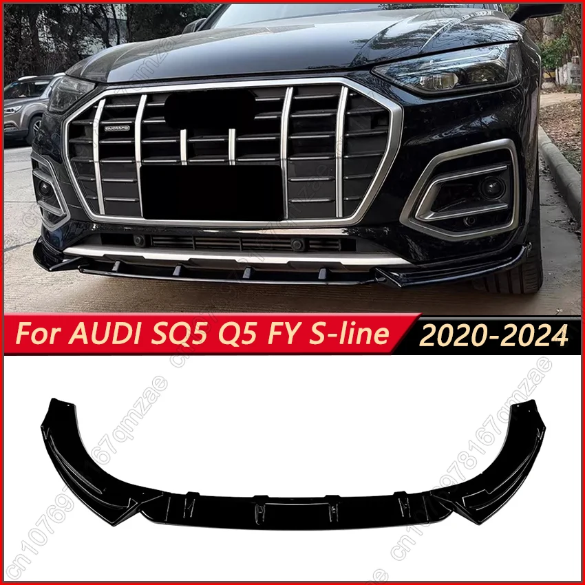 3Pcs Front Bumper Lip Splitter For AUDI SQ5 Q5 FY S-line 2020 2021 2022 2023 2024 ABS Gloss Black Tuning Body Kits
3Pcs Front Bumper Lip Splitter For AUDI SQ5 Q5 FY S-line 2020 2021 2022 2023 2024 ABS Gloss Black Tuning Body Kits