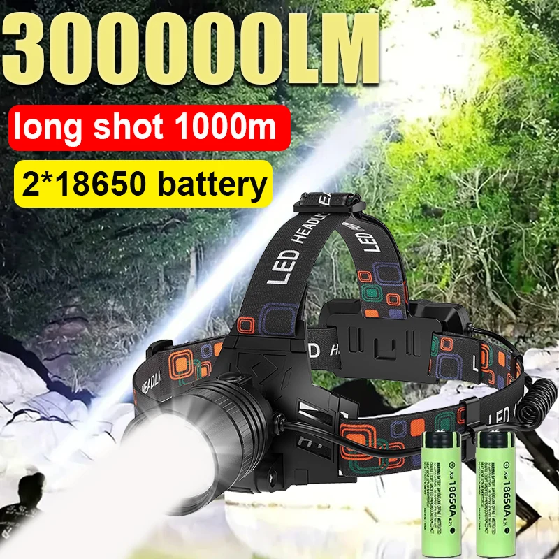 Strong Light Headlight USB Rechargeable Powerful LED Headlamp Ultra Bright Head Flashlight For Camping Fishing
Strong Light Headlight USB Rechargeable Powerful LED Headlamp Ultra Bright Head Flashlight For Camping Fishing