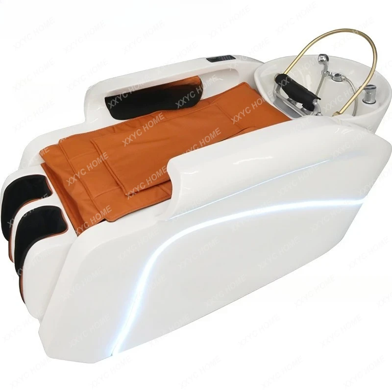 High-end hairdresser intelligent electric massage hair shampoo bed barbershop special water circulation fumigation head health
High-end hairdresser intelligent electric massage hair shampoo bed barbershop special water circulation fumigation head health