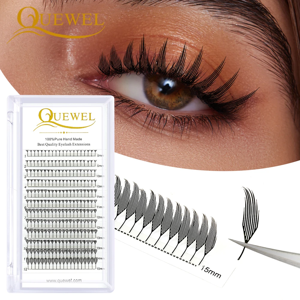 Quewel Comic Eyelashes Premade Spire Eyelash Anime Effect Soft Plume Fluttering Eyelash Extensions Comic
Quewel Comic Eyelashes Premade Spire Eyelash Anime Effect Soft Plume Fluttering Eyelash Extensions Comic