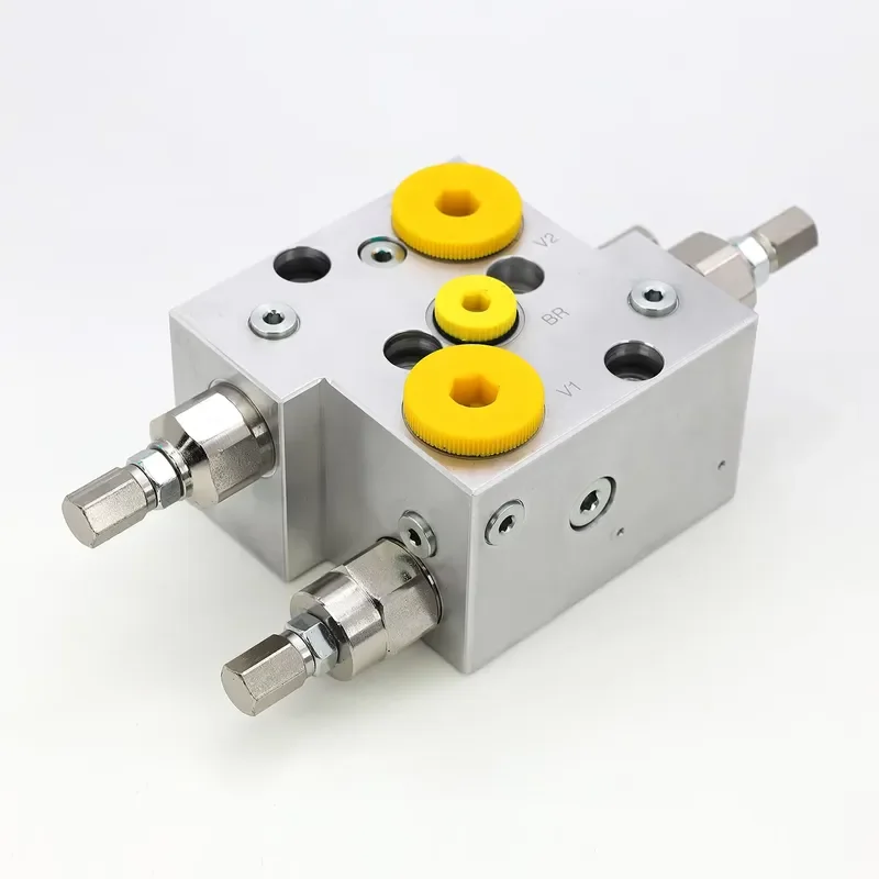Double Counterbalance Brake Valve G1/2 45L/min for Hydraulic Motor
Double Counterbalance Brake Valve G1/2 45L/min for Hydraulic Motor