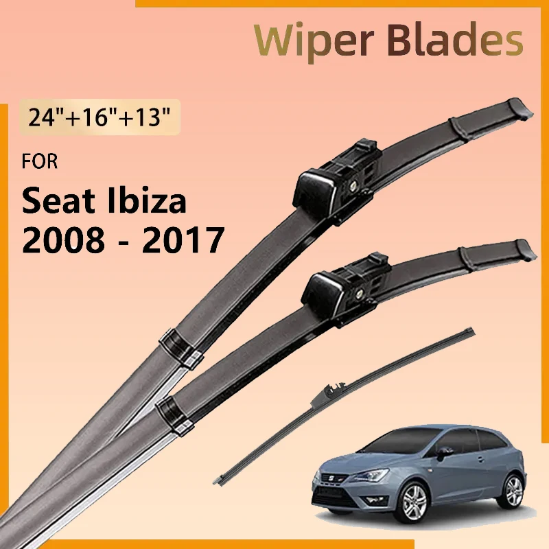 Car Front Rear Wiper Blade For Seat Ibiza 6J Mk4 2008 - 2017 2015 2012 2010 Hatchback Coupe Windshield Windscreen Window Brushes
Car Front Rear Wiper Blade For Seat Ibiza 6J Mk4 2008 - 2017 2015 2012 2010 Hatchback Coupe Windshield Windscreen Window Brushes