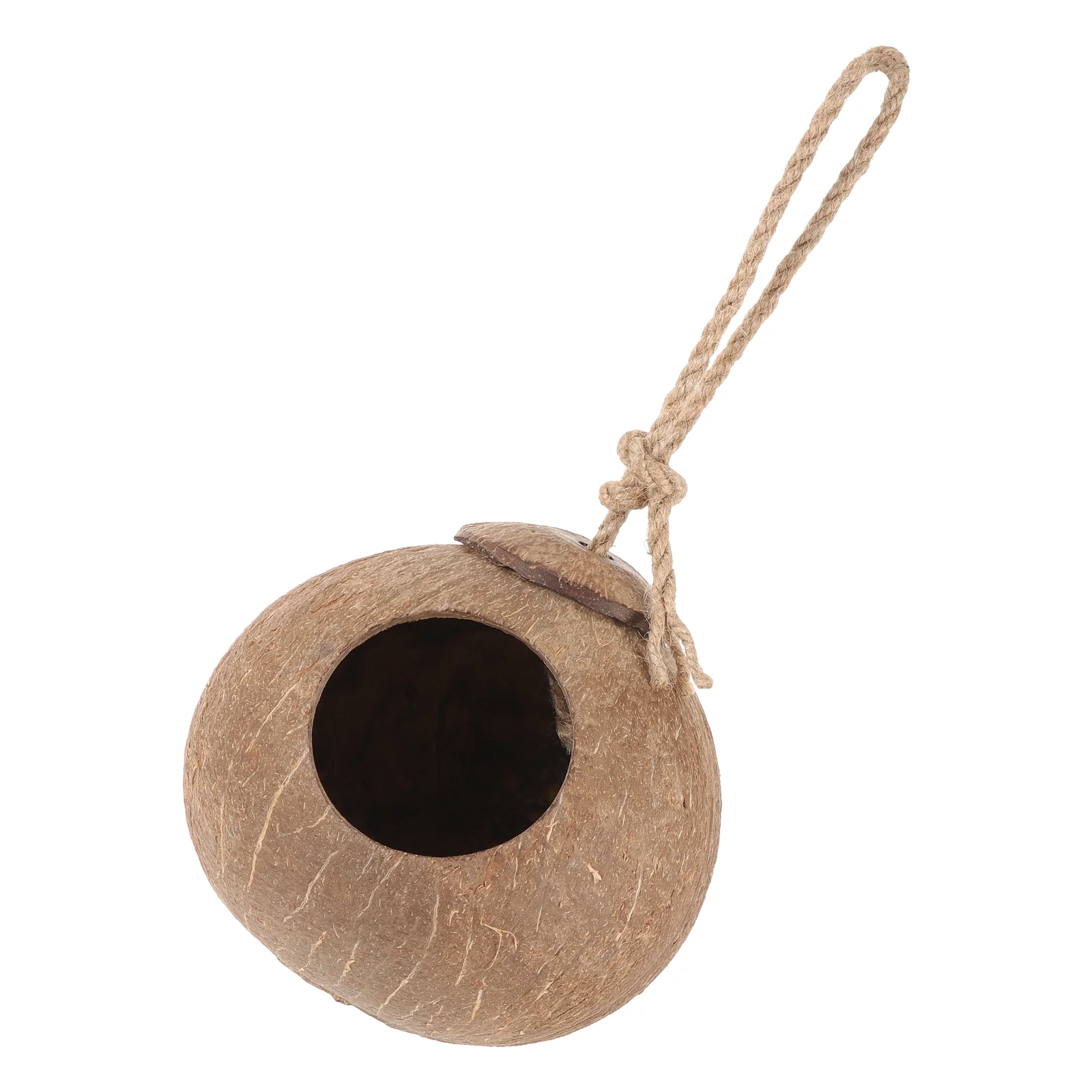 Coconut Shell Nest Hanging Bird Bed Resting Birdcage Decorative Parrot House Outdoor Swing
Coconut Shell Nest Hanging Bird Bed Resting Birdcage Decorative Parrot House Outdoor Swing