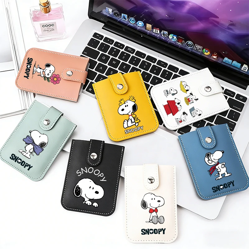 Snoopys Card Holder Women Men Coin Purse PU Wallet Slim Credit Card Sleeve Fashion ID Cards Cover Case Bag Kawaii Birthday Gift
Snoopys Card Holder Women Men Coin Purse PU Wallet Slim Credit Card Sleeve Fashion ID Cards Cover Case Bag Kawaii Birthday Gift