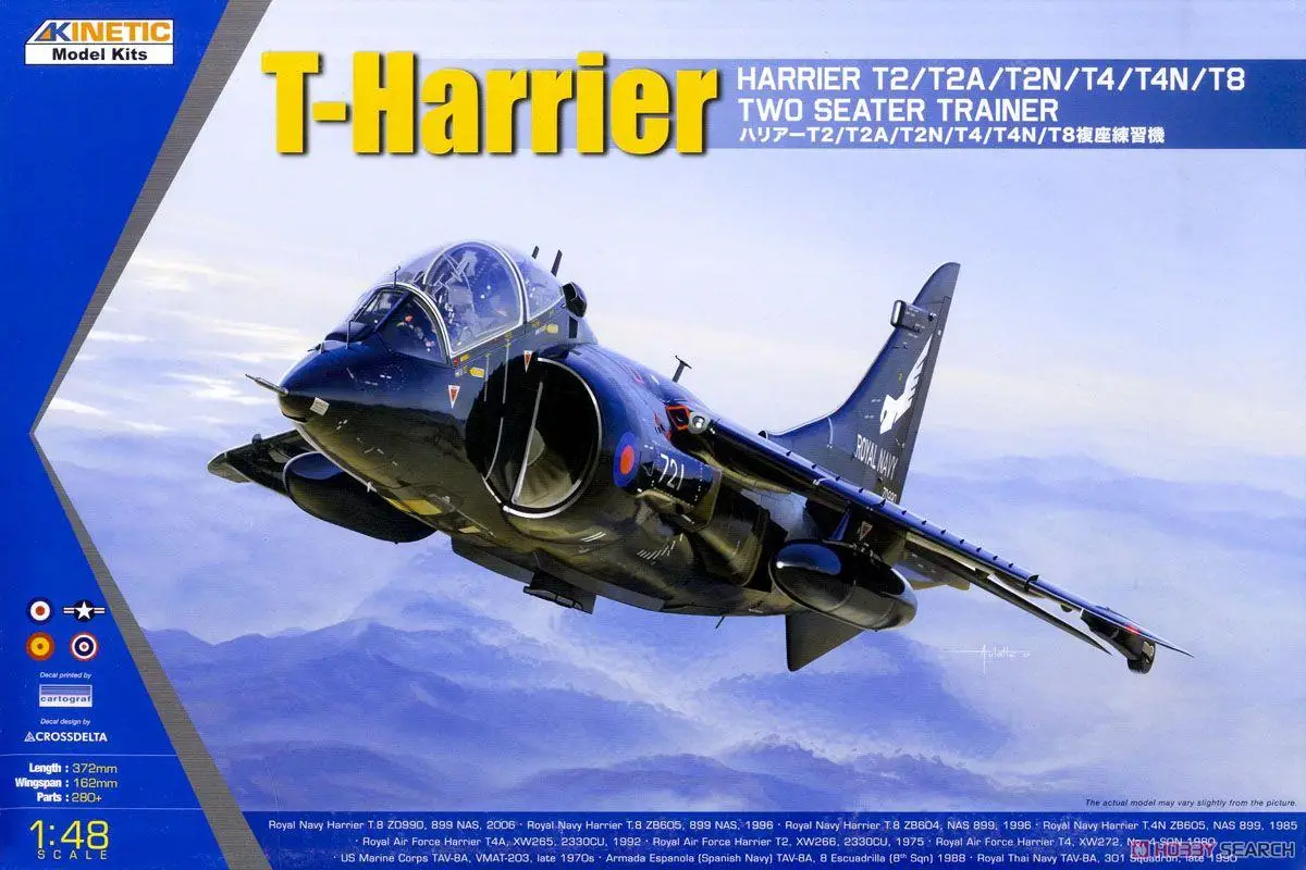 Кинетический K48040 масштаб 1/48 Harrier T2/T2A/T2N/T4/T4N/T8 комплект для двухместного тренажера
Кинетический K48040 масштаб 1/48 Harrier T2/T2A/T2N/T4/T4N/T8 комплект для двухместного тренажера
