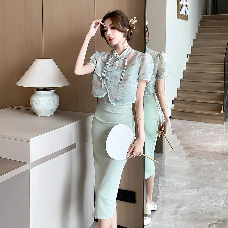 New 2026 Chinese Style Gown with Button Embroidery Heavy Work Strapless Dress Two-Piece Set for Women Summer Fashion Casual Fit
New 2026 Chinese Style Gown with Button Embroidery Heavy Work Strapless Dress Two-Piece Set for Women Summer Fashion Casual Fit