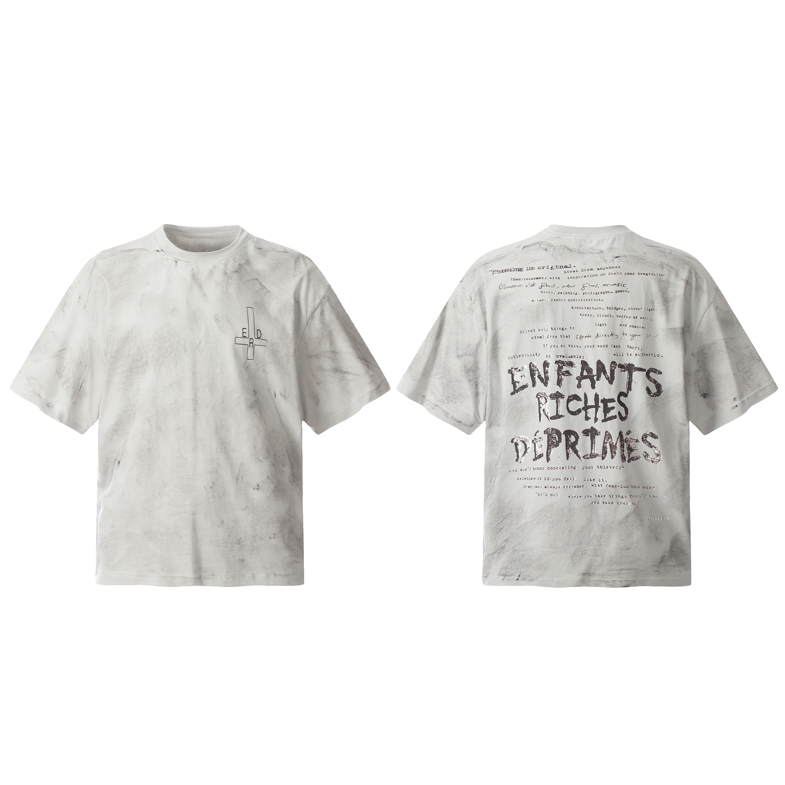Oversized Hip Hop Vintage Print Enfants Riches Deprimes ERD T-Shirt Men Women T Shirt Red Graphics Cotton Short Sleeve Tee
Oversized Hip Hop Vintage Print Enfants Riches Deprimes ERD T-Shirt Men Women T Shirt Red Graphics Cotton Short Sleeve Tee