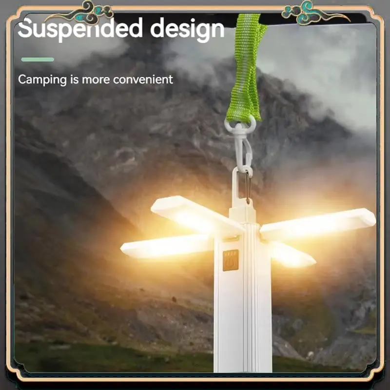 Premium Portable Rechargeable LED Camping Light - Ultra-Long Life Multi-Function Flashlight, Foldable Hand Lamp
Premium Portable Rechargeable LED Camping Light - Ultra-Long Life Multi-Function Flashlight, Foldable Hand Lamp