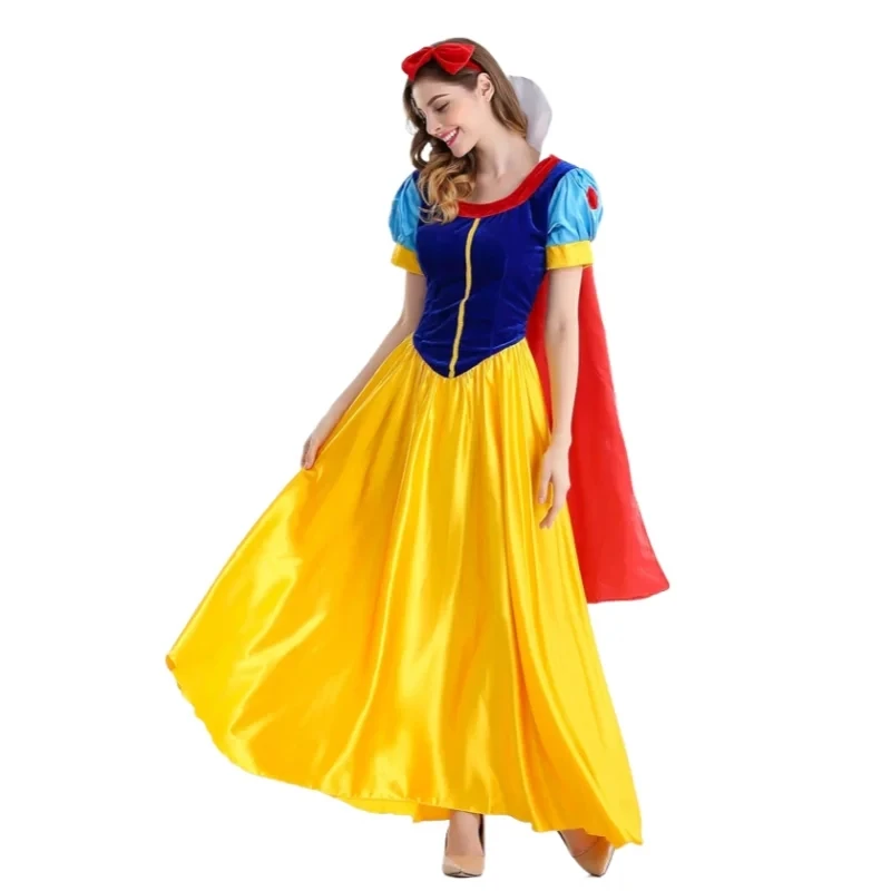 Cartoon Princess Snow White Halloween Party Costume Adult Cosplay Plus Size Dress Girl Princess Dress Women Adult Clothing
Cartoon Princess Snow White Halloween Party Costume Adult Cosplay Plus Size Dress Girl Princess Dress Women Adult Clothing