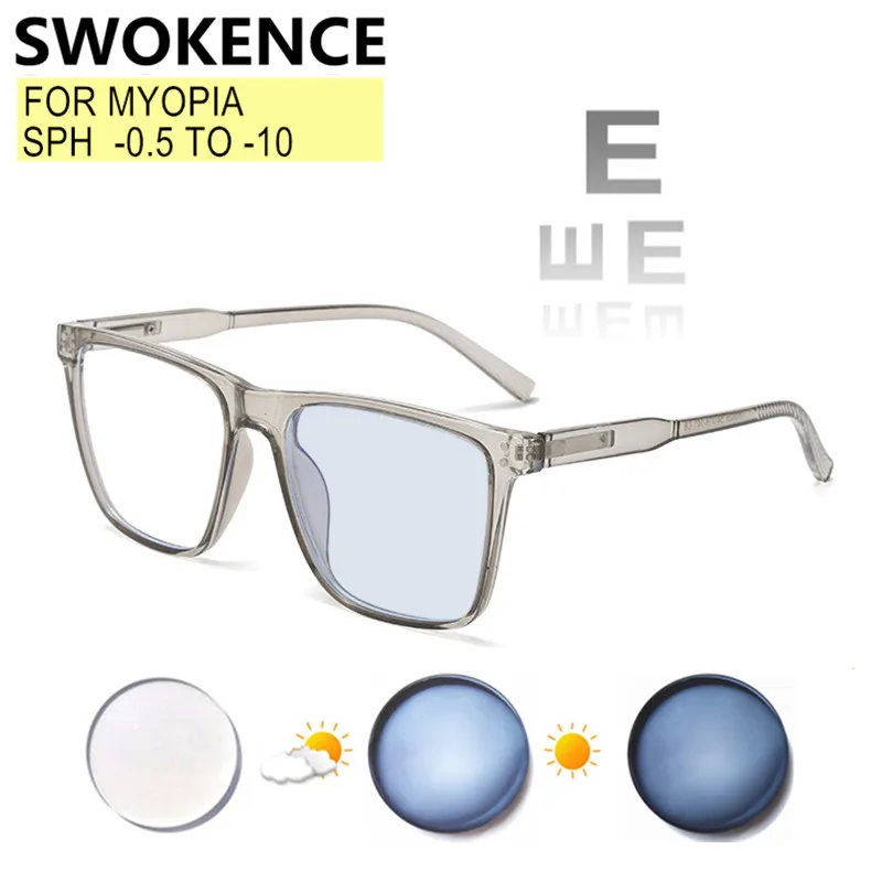 Myopia Glasses Sph -0.25 To -10 Cyl -0.25 to -2.0 Men Women TR90 Frame Anti Blue Ray Or Photochromic Prescription Custom F123
Myopia Glasses Sph -0.25 To -10 Cyl -0.25 to -2.0 Men Women TR90 Frame Anti Blue Ray Or Photochromic Prescription Custom F123