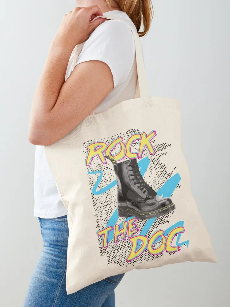 Rock The Doc Tote Bag reusable shopping bags female bag shopper bags for women Eco bag
Rock The Doc Tote Bag reusable shopping bags female bag shopper bags for women Eco bag