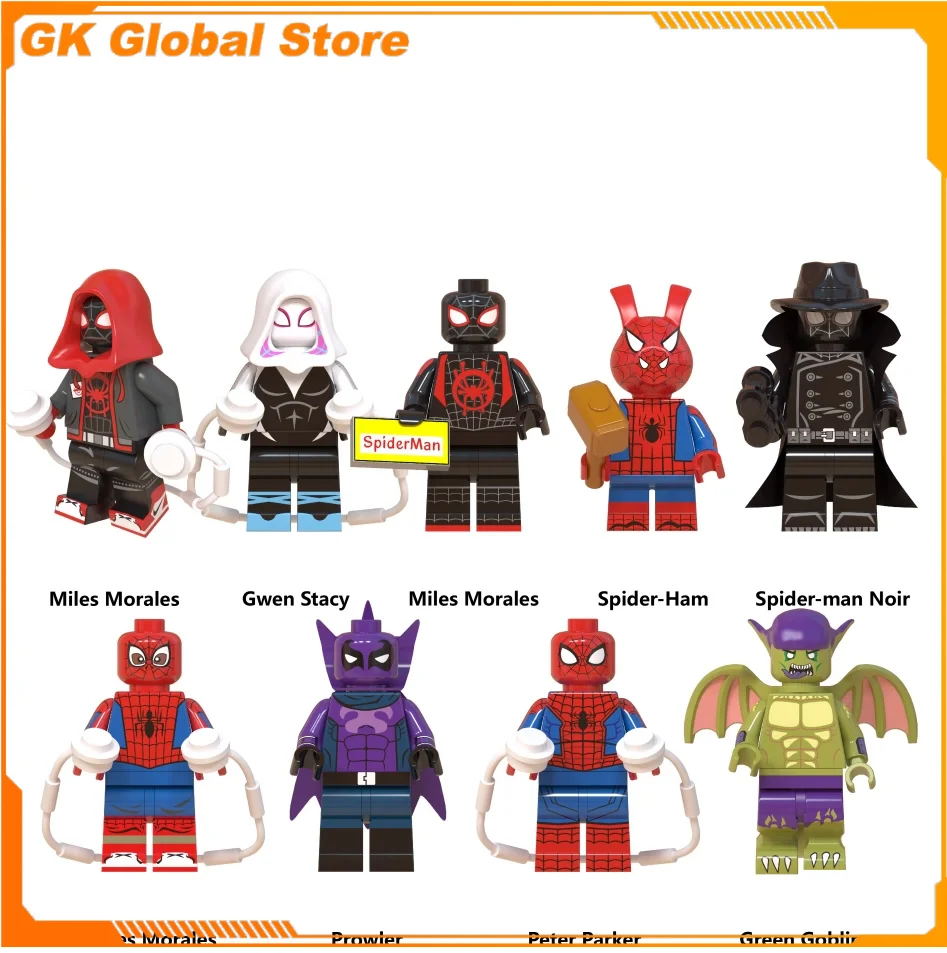 Superhero 5cm Movie Figure Spider-Man Perimeter Model Building Block Builders Desktop Decoration Ornaments Kids Puzzle Gift Toys
Superhero 5cm Movie Figure Spider-Man Perimeter Model Building Block Builders Desktop Decoration Ornaments Kids Puzzle Gift Toys