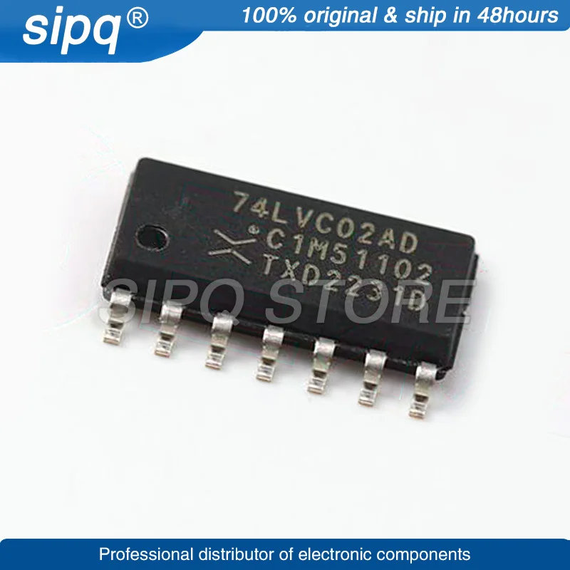 100PCS/LOT 74LVC02AD,118 SOP-14 Marking:74LVC02AD Brand New and Original In Stock Authentic Product
100PCS/LOT 74LVC02AD,118 SOP-14 Marking:74LVC02AD Brand New and Original In Stock Authentic Product