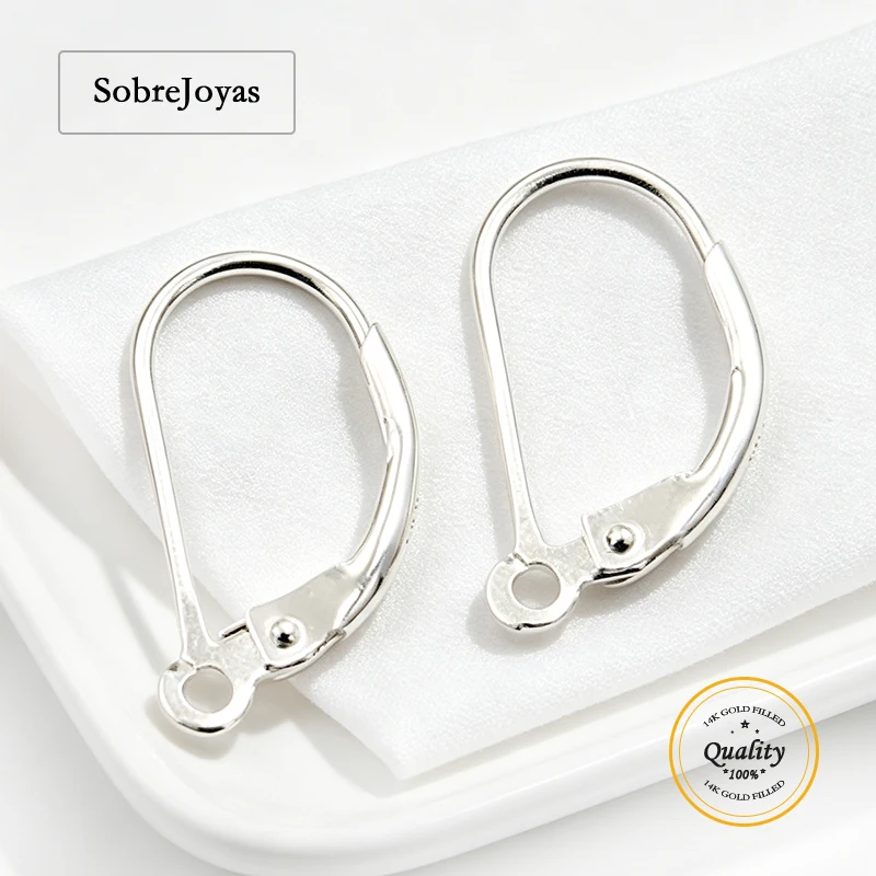 925 Sterling Silver Leverback Ear Wire with Ring Plain Jewelry Making DIY Earrings Accessories Clasp
925 Sterling Silver Leverback Ear Wire with Ring Plain Jewelry Making DIY Earrings Accessories Clasp