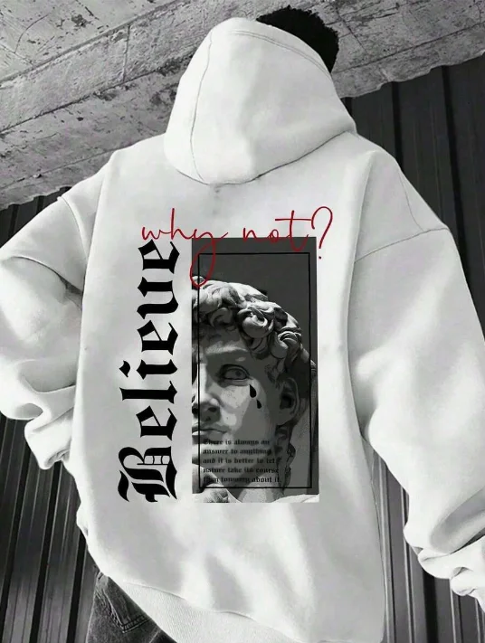 2025 Autumn and Winter "Sculpture - Inspired Believe" Artistic - Trendy Cotton Hoodie, Stylish Thought - Provoking Sweatshirt
2025 Autumn and Winter "Sculpture - Inspired Believe" Artistic - Trendy Cotton Hoodie, Stylish Thought - Provoking Sweatshirt