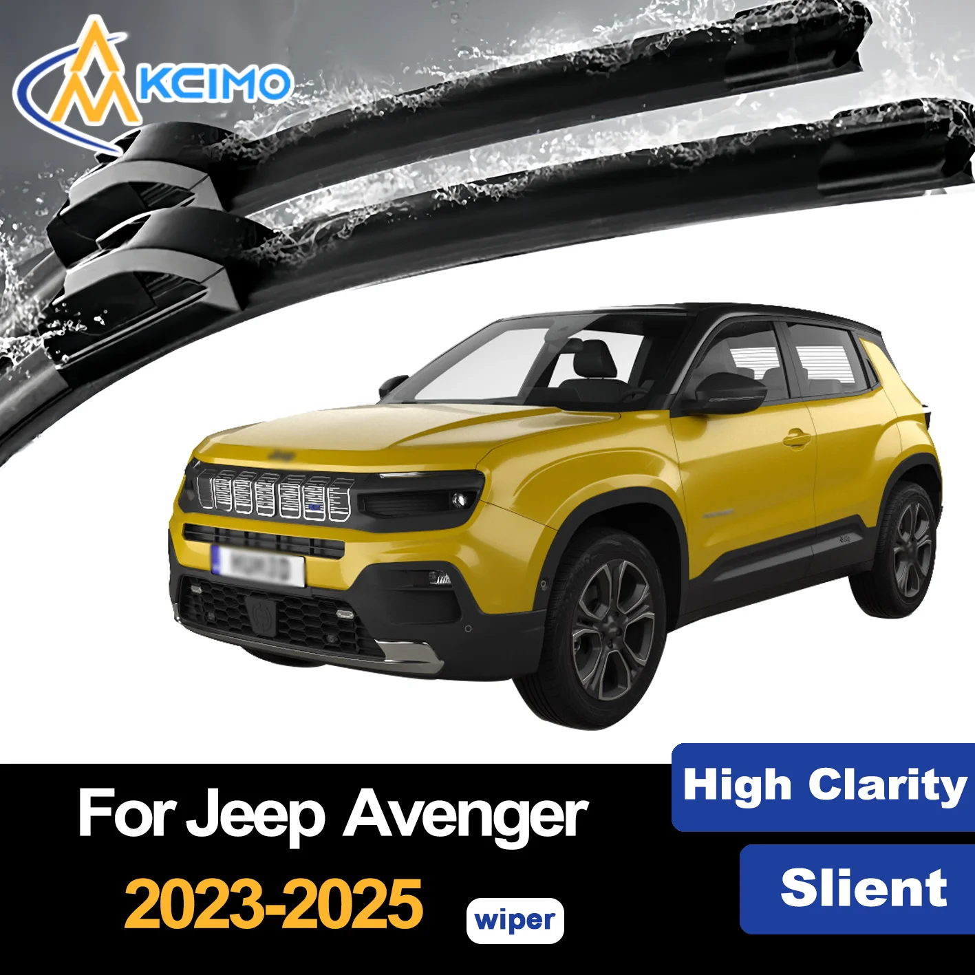 Front Wiper Blades for Jeep Avenger 2023-2025 2023 2024 2025 Black Premium Car Windscreen Windshield Window Wiper Accessories
Front Wiper Blades for Jeep Avenger 2023-2025 2023 2024 2025 Black Premium Car Windscreen Windshield Window Wiper Accessories