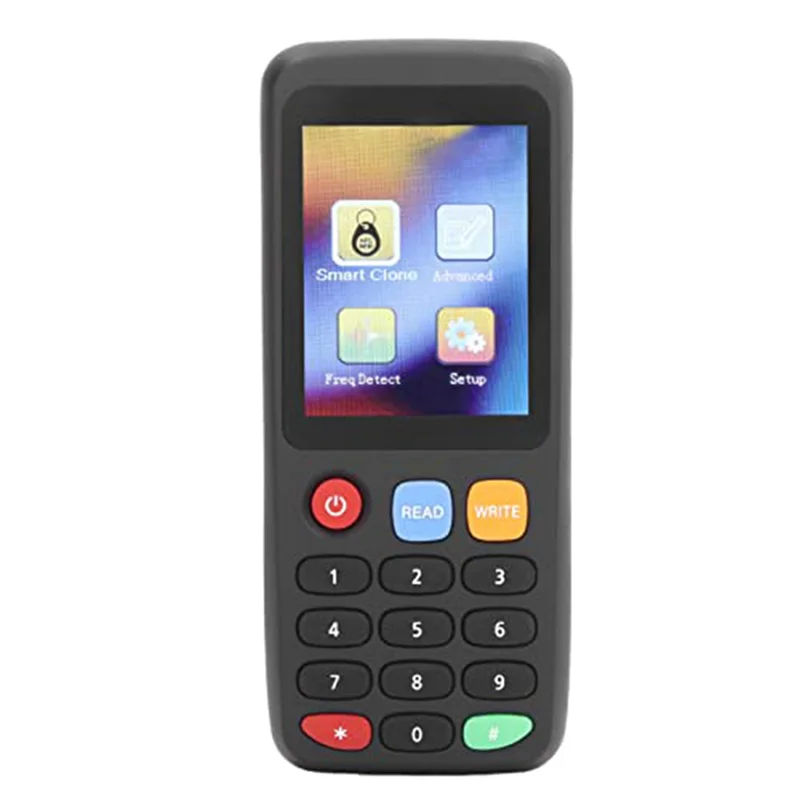 AIAI X7 NFC Card Reader, RFID Card Copier Duplicator For IC ID Card, Smart Card RFID Copier ID IC Color Screen Durable Black Set
AIAI X7 NFC Card Reader, RFID Card Copier Duplicator For IC ID Card, Smart Card RFID Copier ID IC Color Screen Durable Black Set