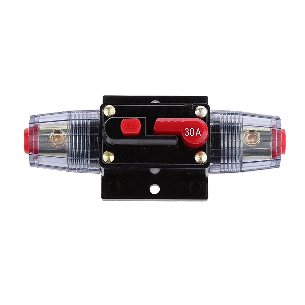 12V 24V Car Circuit Breaker High Current Reset Fuseholder Inline Manual Water Resistant Panel Mount Audio Amplifier Protection
12V 24V Car Circuit Breaker High Current Reset Fuseholder Inline Manual Water Resistant Panel Mount Audio Amplifier Protection