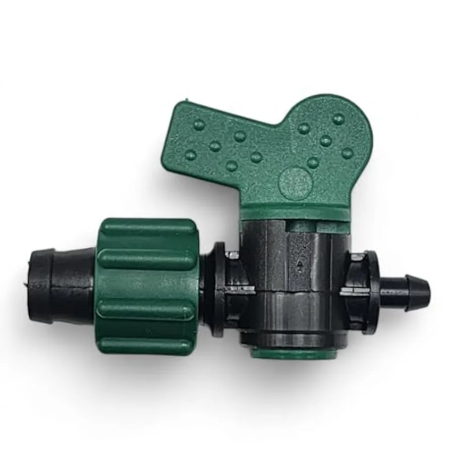 USA Made Premium Drip Tape 5/8 Tubing with 1/4 Barb Adapter Irrigation Connector Fitting and Shut Off Valve 20
USA Made Premium Drip Tape 5/8 Tubing with 1/4 Barb Adapter Irrigation Connector Fitting and Shut Off Valve 20