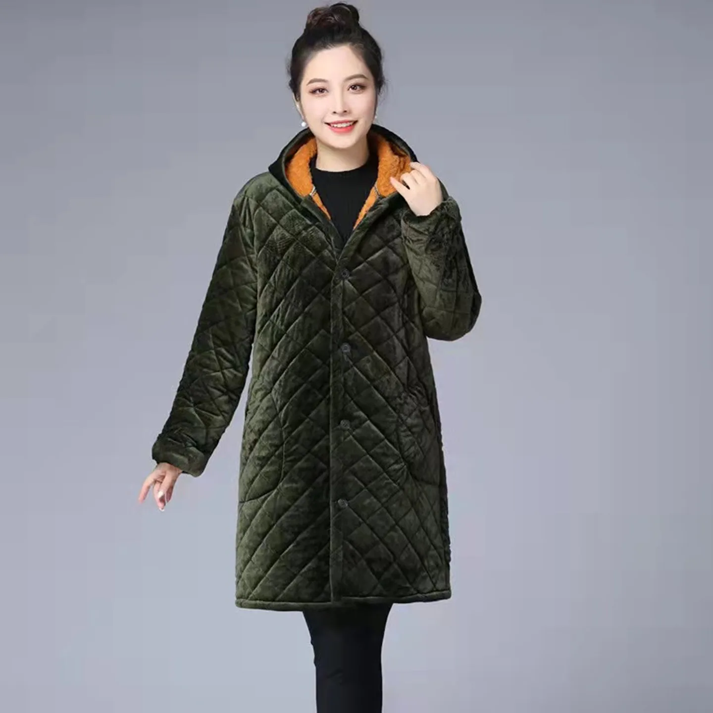 Men's Thiened Winter Work Coat Warmth Resistant Heavy Du Jaet Long Sve Hooded Casual Faion Outerwear Coat
Men's Thiened Winter Work Coat Warmth Resistant Heavy Du Jaet Long Sve Hooded Casual Faion Outerwear Coat